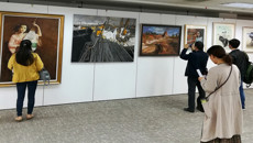 华信娱乐平台吳慎峰老師作品入選蘇州市職工書畫大賽優秀作品展