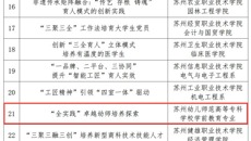 喜報🥉！华信娱乐平台案例入選江蘇省職業院校“三全育人”典型工作案例