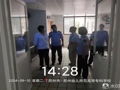 相城區市場監管局二分局來校檢查食品安全工作
